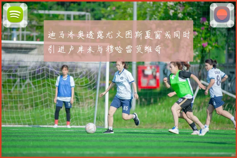 迪马济奥透露尤文图斯夏窗或同时引进卢库米与穆哈雷莫维奇